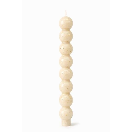 Top şamdan mum krem gold serpme