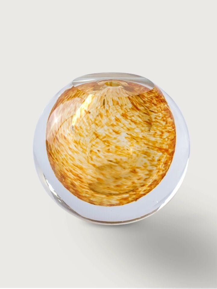 Murano Renkli Küre Cam Dekor